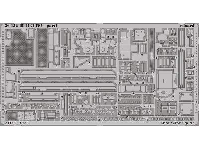  M-1131 FSV 1/35 - Trumpeter - blaszki - zdjęcie 2