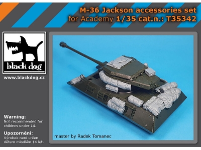 M36 Jackson - Accessories Set (For Academy Kits) - zdjęcie 1