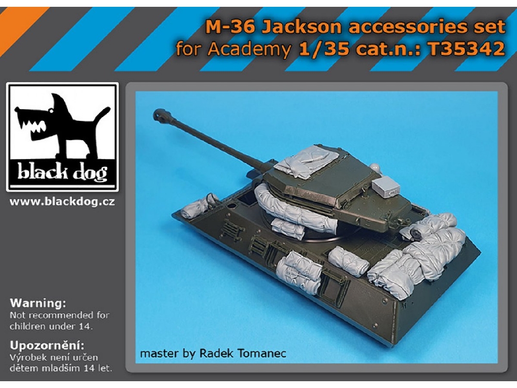 M36 Jackson - Accessories Set (For Academy Kits) - zdjęcie 1