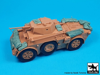 Italian Armored Car Autoblinda Ab 43 - Accessories Set (For Italeri Kits) - zdjęcie 3