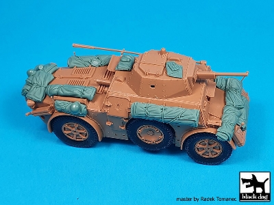 Italian Armored Car Autoblinda Ab 43 - Accessories Set (For Italeri Kits) - zdjęcie 5