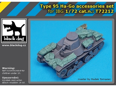 Type 95 Ha-go - Accessories Set (For Ibg Kits) - zdjęcie 1