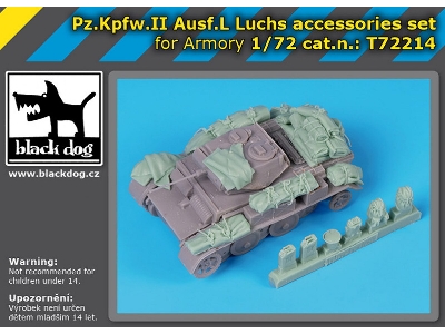 Pz.Kpfw.Ii Ausf.L Luchs - Accessories Set (For Armory Kits) - zdjęcie 1