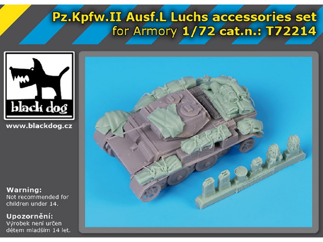 Pz.Kpfw.Ii Ausf.L Luchs - Accessories Set (For Armory Kits) - zdjęcie 1