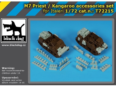 M7 Priest / Kangaroo - Accessories Set (For Italeri Kits) - zdjęcie 1
