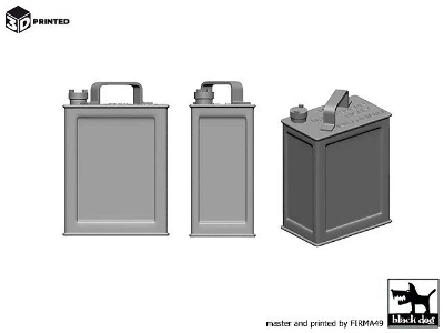 British Oil Can (1 Piece / 3d-printed) - zdjęcie 2