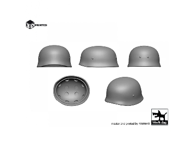 German Helmet M38 Fallschirmjaeger (2 Pcs / 3d-printed) - zdjęcie 2