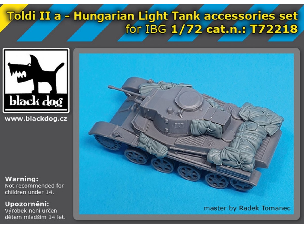 Toldi Ii A Hungarian Light Tank - Accessories Set (For Ibg Kits) - zdjęcie 1