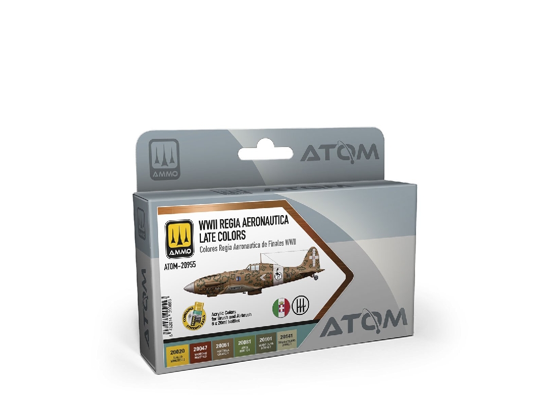Atom-20955 Regia Aeronautica Wwii Late Color Set - zdjęcie 1