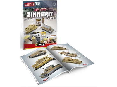 Solution Book 31 - How To Apply Zimmerit In Scale (English / Castellano / Français And Deutsch) - zdjęcie 1
