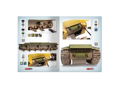 A.Mig-7908 Solution Box Mini 37 - Wwii 4bo Green Vehicles (English, Spanish, French And German) - zdjęcie 6