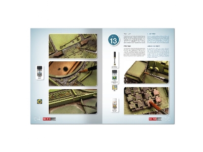 A.Mig-7908 Solution Box Mini 37 - Wwii 4bo Green Vehicles (English, Spanish, French And German) - zdjęcie 8