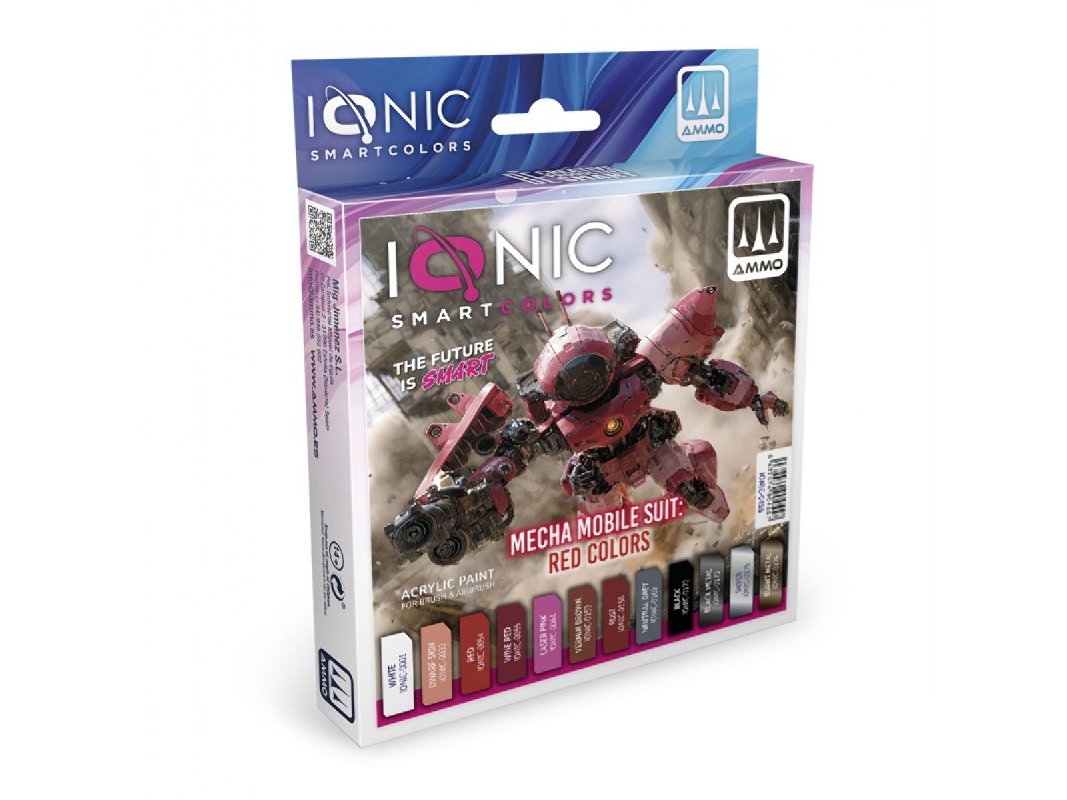 Ionic-0455 Mecha Mobile Suit: Red Colors Set - zdjęcie 1