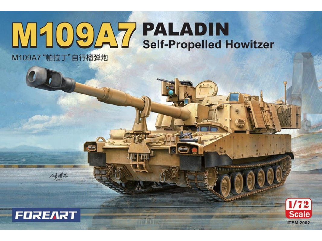 M109a7 Paladin Self-propelled Howitzer - zdjęcie 1