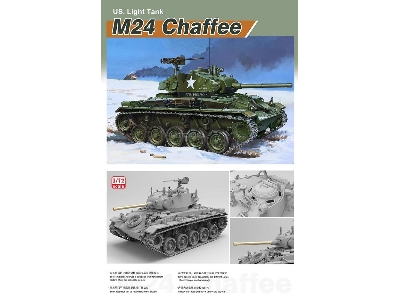 Us Light Tank M24 Chaffee - zdjęcie 3