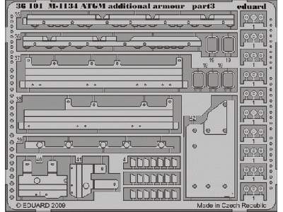  M-1134 ATGM additional armour 1/35 - Afv Club - blaszki - zdjęcie 4