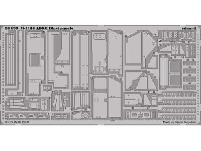  M-1134 ATGM blast panels 1/35 - Trumpeter - blaszki - zdjęcie 1