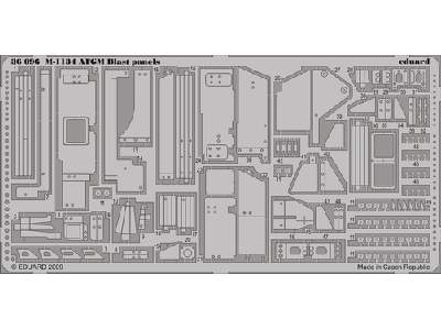  M-1134 ATGM blast panels 1/35 - Afv Club - blaszki - zdjęcie 1