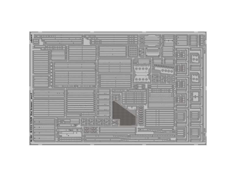 M-1134 ATGM slat armour 1/35 - Afv Club - blaszki - zdjęcie 1 M-1134 ATGM slat armour 1/35 - Afv Club - blaszki - zdjęcie 1