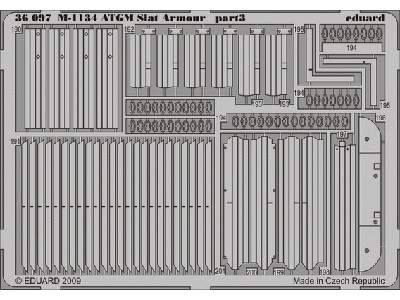  M-1134 ATGM slat armour 1/35 - Afv Club - blaszki - zdjęcie 4