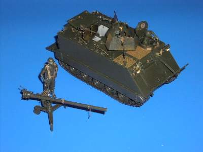  M 113A1 Vietnam exterior 1/35 - Academy Minicraft - blaszki - zdjęcie 5