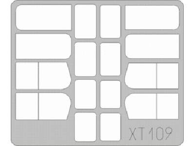  M-151A2 Hard top 1/35 - Academy Minicraft - maski - zdjęcie 1