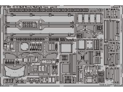  M-16 Half Track Multiple Gun 1/35 - Dragon - blaszki - zdjęcie 3