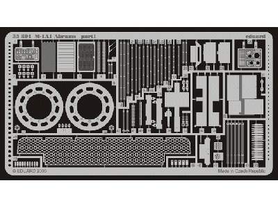  M-1A1 1/35 - Italeri - blaszki - zdjęcie 2