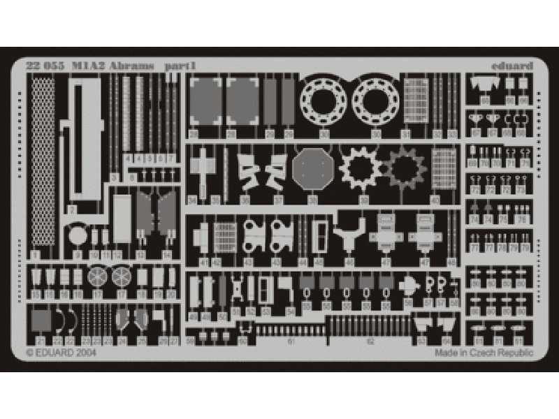  M-1A1/ A2 1/72 - Dragon - blaszki - zdjęcie 1