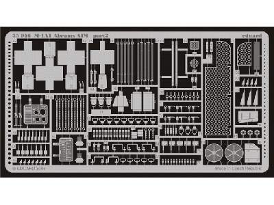  M-1A1 AIM 1/35 - Dragon - blaszki - zdjęcie 3