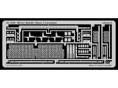  M-1A1 Bustle Rack Extension 1/35 - blaszki - zdjęcie 1