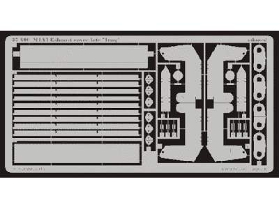  M-1A1 exhaust cover late (Iraq) 1/35 - Dragon - blaszki - zdjęcie 1