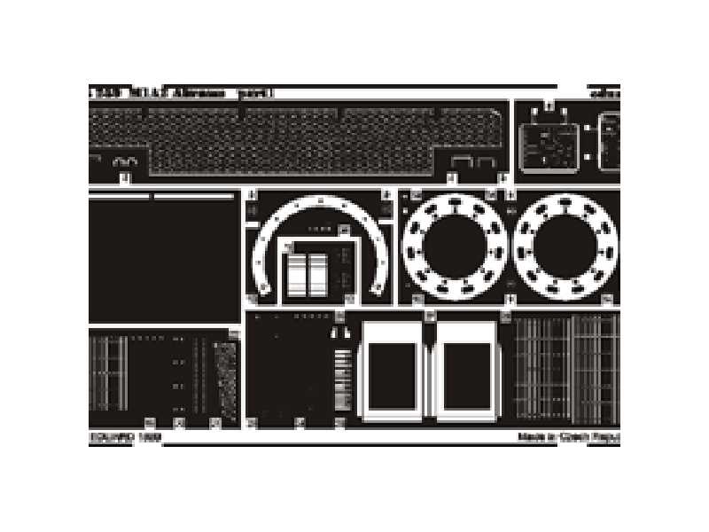  M-1A2 1/35 - Shanghai Dragon - blaszki - zdjęcie 1