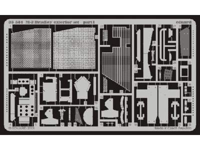  M-2 exterior 1/35 - Tamiya - blaszki - zdjęcie 1