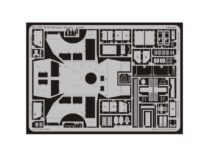  M-26 DWag.  1/72 - Academy Minicraft - blaszki - zdjęcie 1