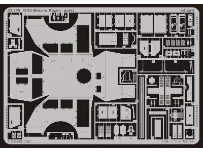  M-26 DWag.  1/72 - Academy Minicraft - blaszki - zdjęcie 2