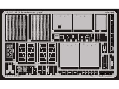  M-26 DWag.  interior 1/35 - Tamiya - blaszki - zdjęcie 2