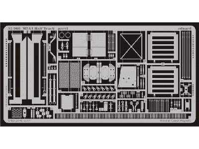  M-2A1 Half Track 1/35 - Dragon - blaszki - zdjęcie 2