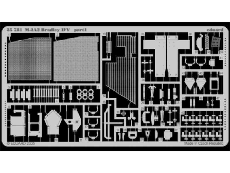 M-2A2 IFV 1/35 - Tamiya - blaszki - zdjęcie 1 M-2A2 IFV 1/35 - Tamiya - blaszki - zdjęcie 1