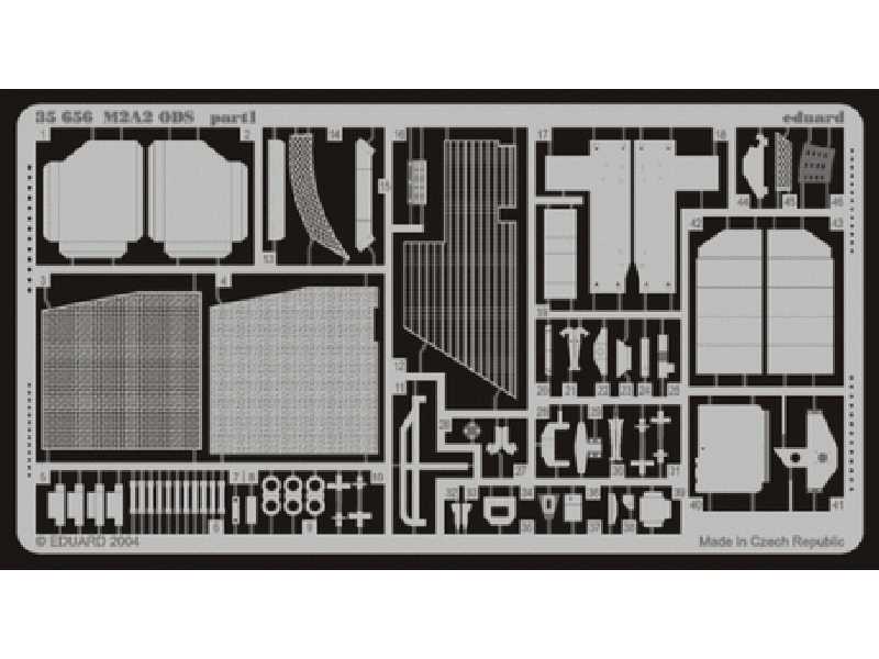 M-2A2 ODS 1/35 - Tamiya - blaszki - zdjęcie 1 M-2A2 ODS 1/35 - Tamiya - blaszki - zdjęcie 1