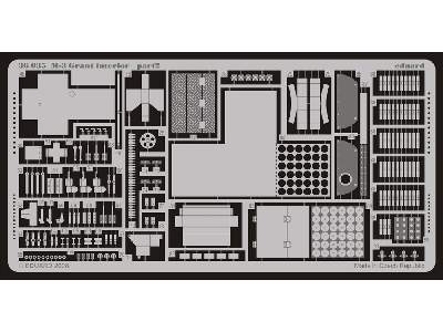  M-3 Grant interior 1/35 - Academy Minicraft - blaszki - zdjęcie 3