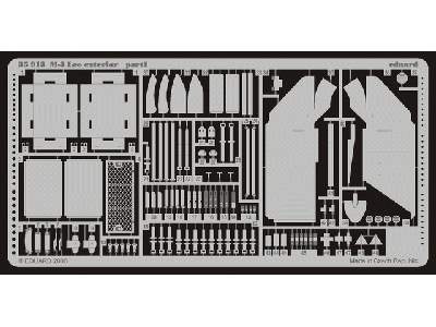  M-3 Lee exterior 1/35 - Academy Minicraft - blaszki - zdjęcie 2