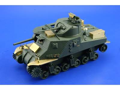  M-3 Lee exterior 1/35 - Academy Minicraft - blaszki - zdjęcie 4