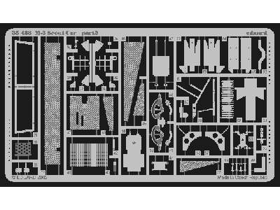  M-3 Scout Car 1/35 - Zvezda - blaszki - zdjęcie 3