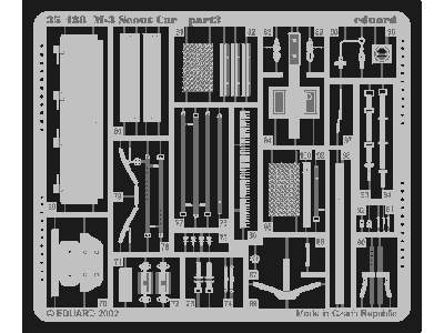  M-3 Scout Car 1/35 - Zvezda - blaszki - zdjęcie 4