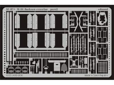  M-36 Jackson exterior 1/35 - Afv Club - blaszki - zdjęcie 3