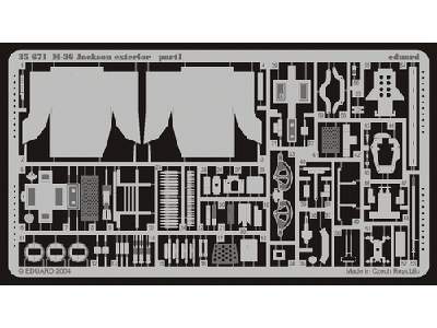  M-36 Jackson exterior 1/35 - Academy Minicraft - blaszki - zdjęcie 2