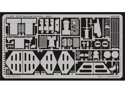  M-36 Jackson interior 1/35 - Afv Club - blaszki - zdjęcie 2