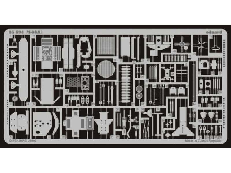 M-38A1 1/35 - Afv Club - blaszki - zdjęcie 1 M-38A1 1/35 - Afv Club - blaszki - zdjęcie 1