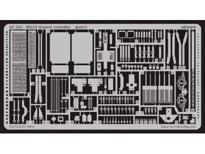  M-3A1 Stuart exterior 1/35 - Academy Minicraft - blaszki - zdjęcie 1